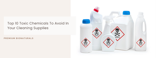 Toxic home products can lead to serious health issues over time.