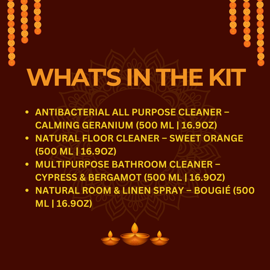 Festive Sparkle All-Purpose Cleaning Kit