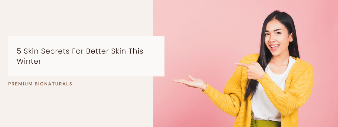 Maintain glowing skin all winter long with these 5 simple yet effective skincare tips.