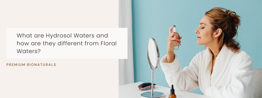 Refresh your skin with pure hydrosol waters!