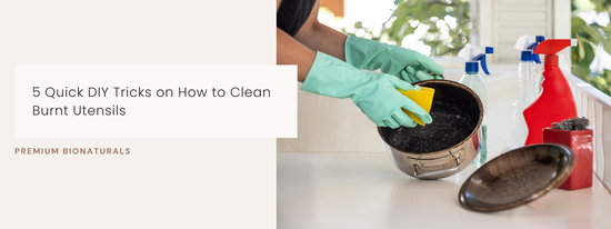 Want to know how to clean burnt utensils naturally? Try these DIY tricks for spotless results.