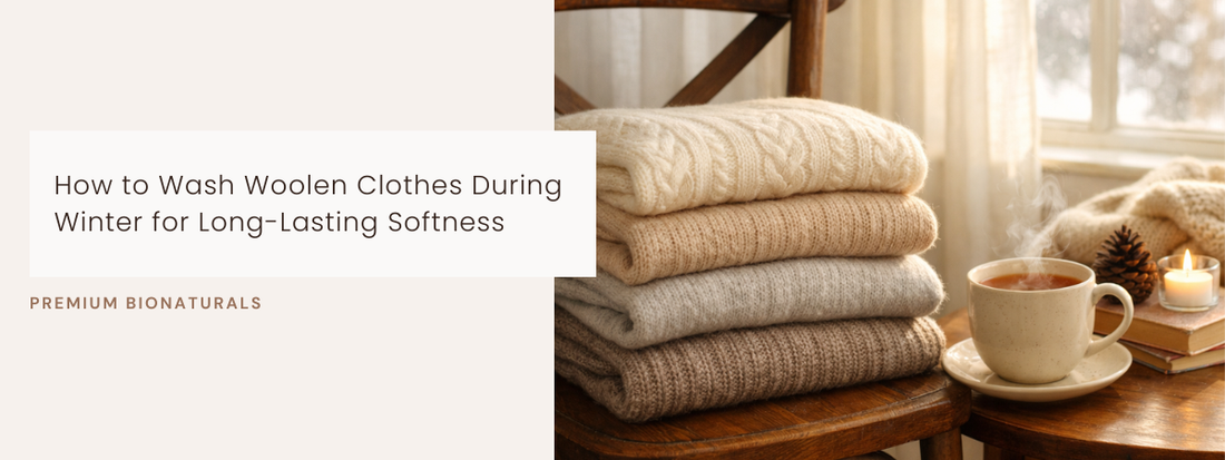 How to Wash Woolen Clothes During Winter for Long-Lasting Softness