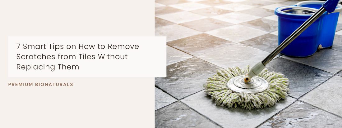 Learn how to remove scratches from tiles with simple DIY tricks like vinegar, oil, and tile polish.