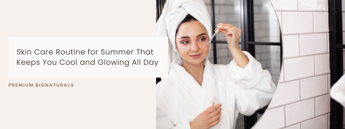 Avoid sun damage and breakouts with a simple and effective skin care routine for summer.