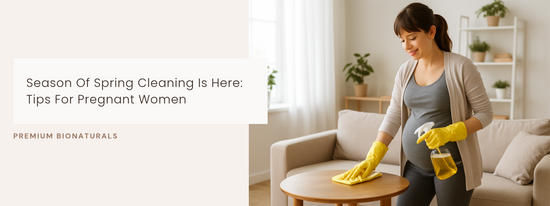 Pregnancy-safe cleaning starts with mindful choices.