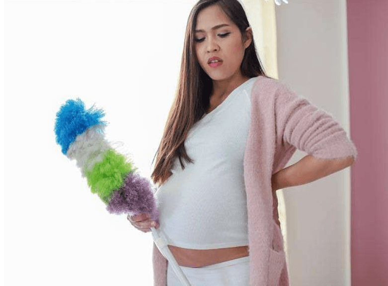 Pregnancy-safe cleaning starts with mindful choices.