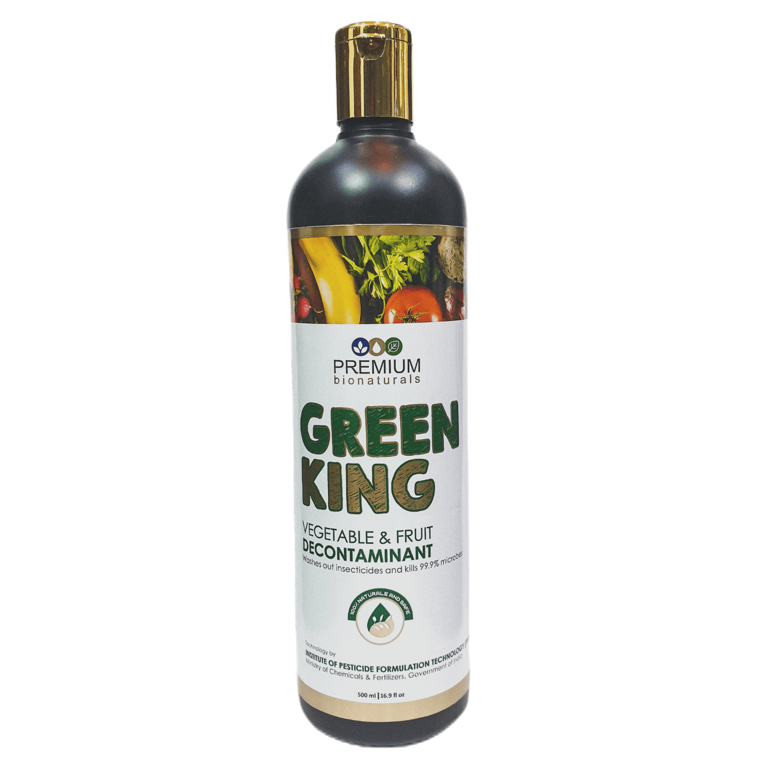 Experience the ultimate in fruit care with Green King – a 100% organic fruit disinfectant for guaranteed health and safety.