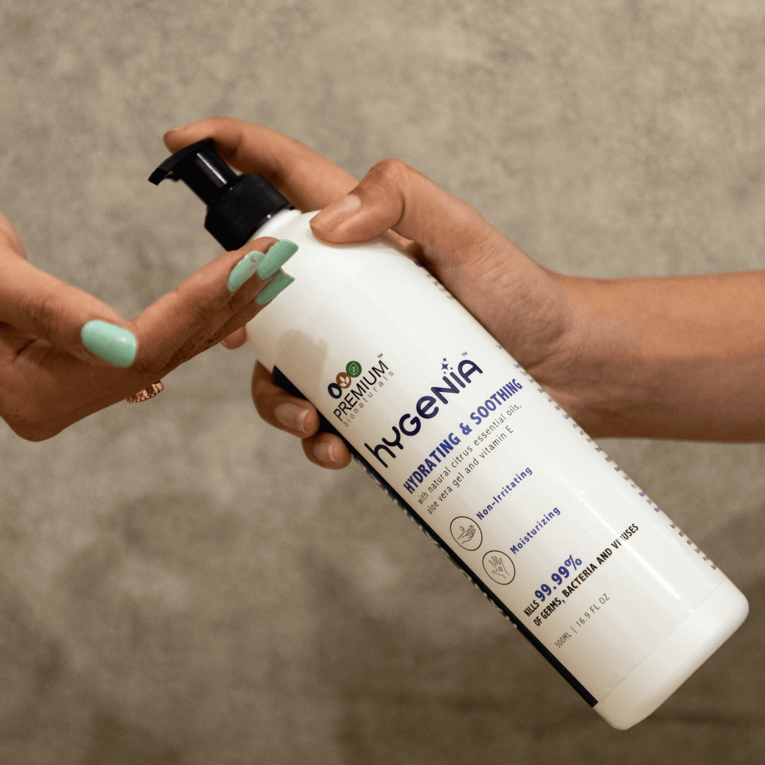 Premium Bionaturals offers a potent and safe hand sanitizer solution.