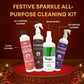 Festive Sparkle All-Purpose Cleaning Kit