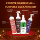 Festive Sparkle All-Purpose Cleaning Kit