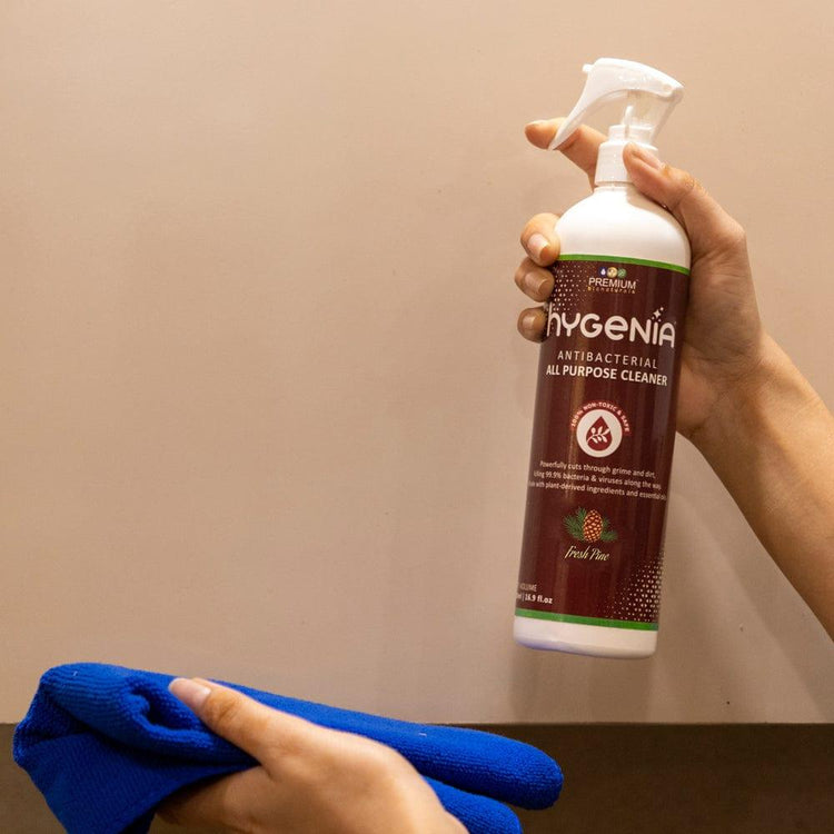 Achieve crystal-clear surfaces with our natural and powerful eco friendly glass cleaner.