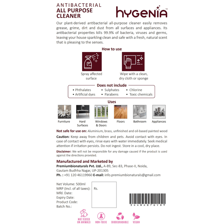 Elevate your cleaning routine with Premium Bionaturals&
